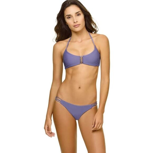 New. PilyQ’s Amethyst Braided Bikini set. D-top/S-bottom. D-top/L-bottom - Picture 2 of 9